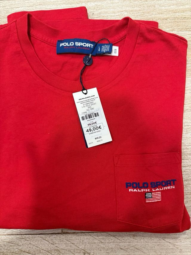 Camiseta Polo Sport Ralph Lauren Roja