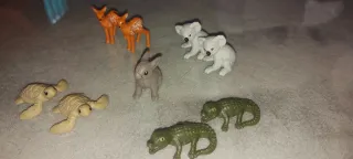 3 euros las 9 figuras de animales