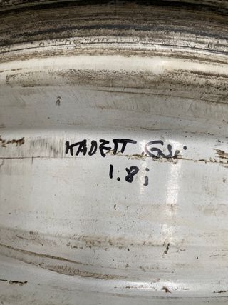 Llanta Opel Kadett GSi 1.8i 1984 - 1986