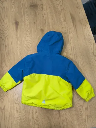 Conjunto Ropa Nieve Infantil Azul/Amarillo