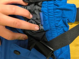 Conjunto Ropa Nieve Infantil Azul/Amarillo