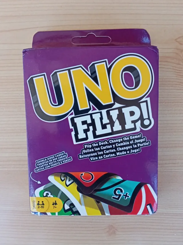 UNO Flip! Juego de Cartas Doble Cara