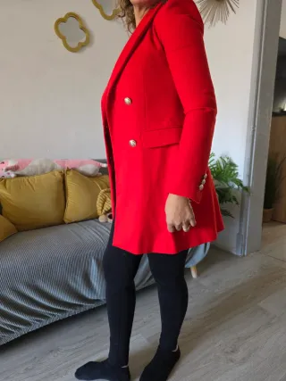 Chaqueta Zara Roja Talla S