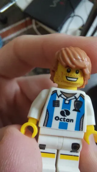Lego Minifigure Calciatore