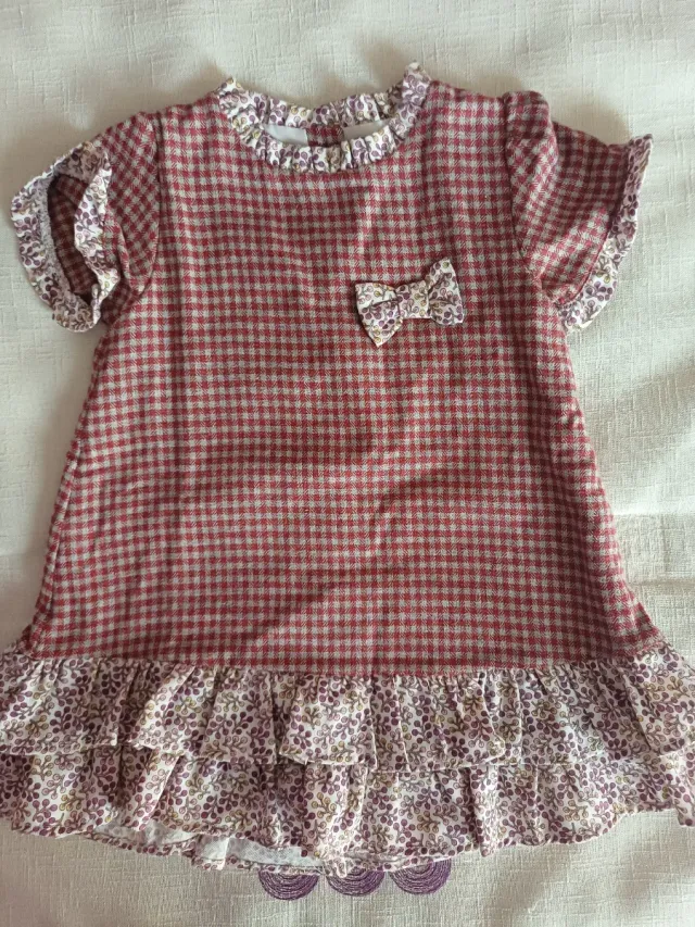 Vestido y rebeca bebé niña sin estrenar