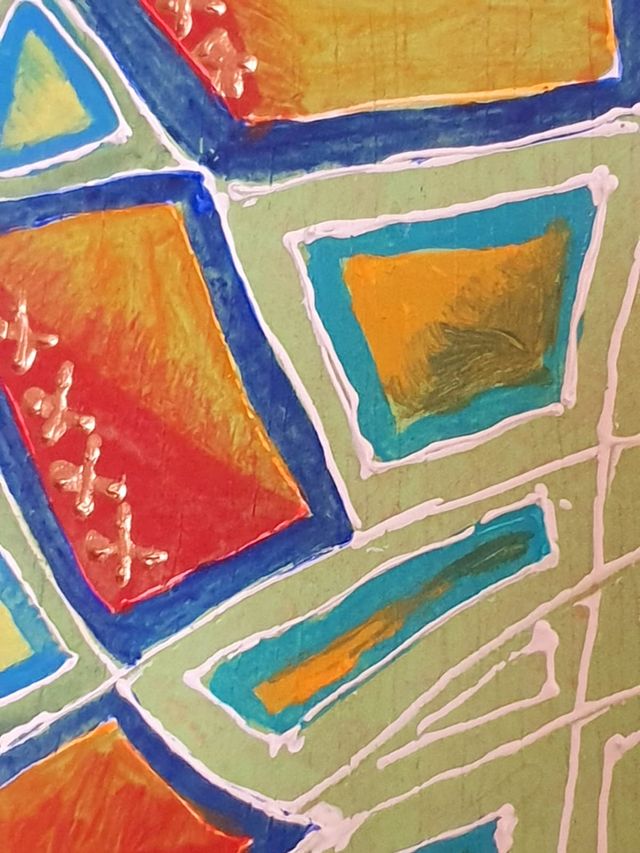 Specchio Decorativo Verde Originale