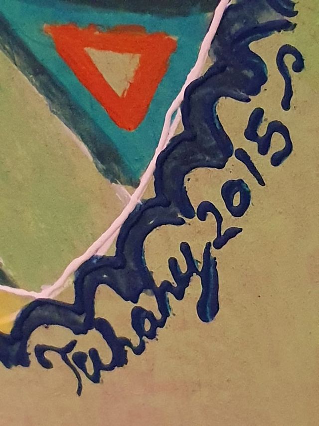 Specchio Decorativo Verde Originale