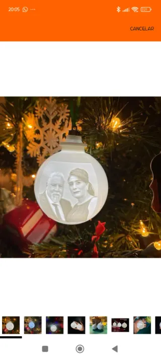 Bolas de Navidad Personalizadas con Fotos