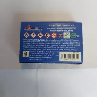 Fiammiferi Fiammino Svedesi - 5 scatole