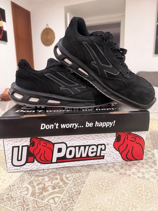 Zapatos de seguridad U-Power negros