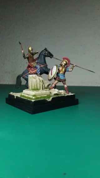 Una de romanos. (En la antigua Grecia.)