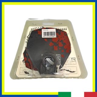 Parafango Posteriore MTB Nero Rosso OldStyle