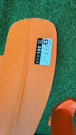 Kayak hinchable Tribord 2P con remos y hinchador
