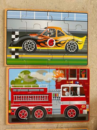 Puzzles de madera variados