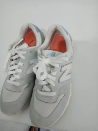 Zapatillas New Balance Talla 39 Gris/Blanco