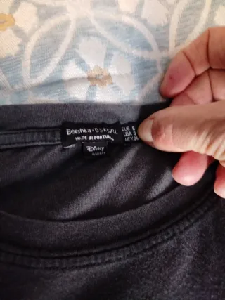 Camiseta Negra Mickey Mouse