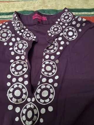 Vestido Benti Vintage Morado Talla XXL