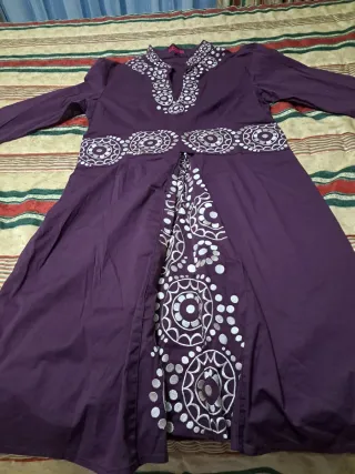 Vestido Benti Vintage Morado Talla XXL