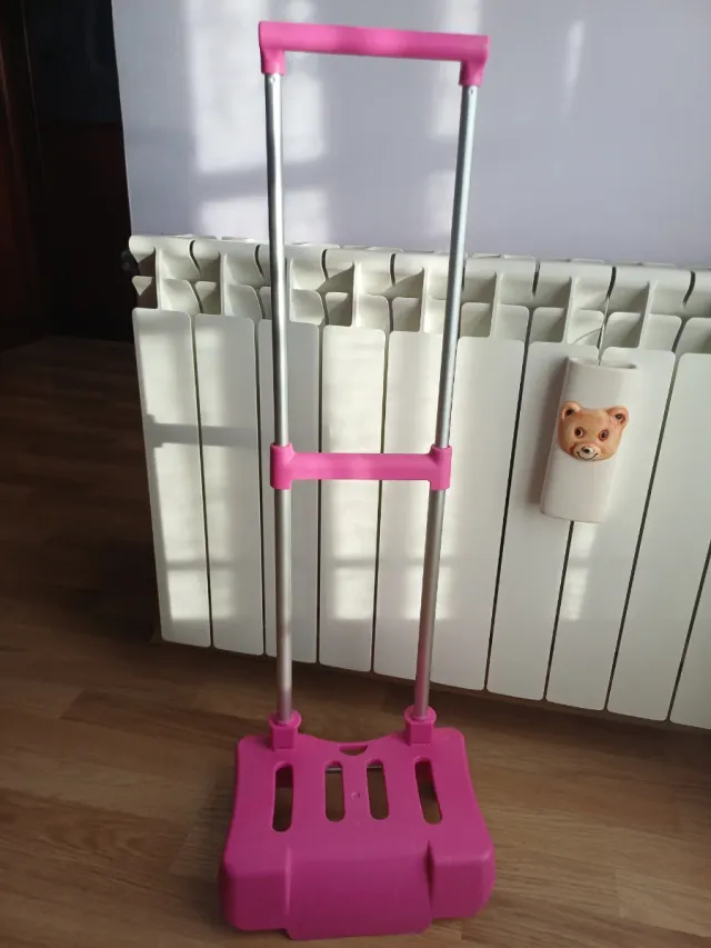 Carro para mochila Safta rosa