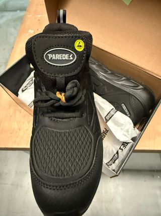 Zapatos de seguridad ESD Paredes negros