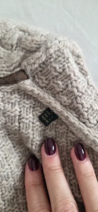 Cardigan lana Massimo Dutti