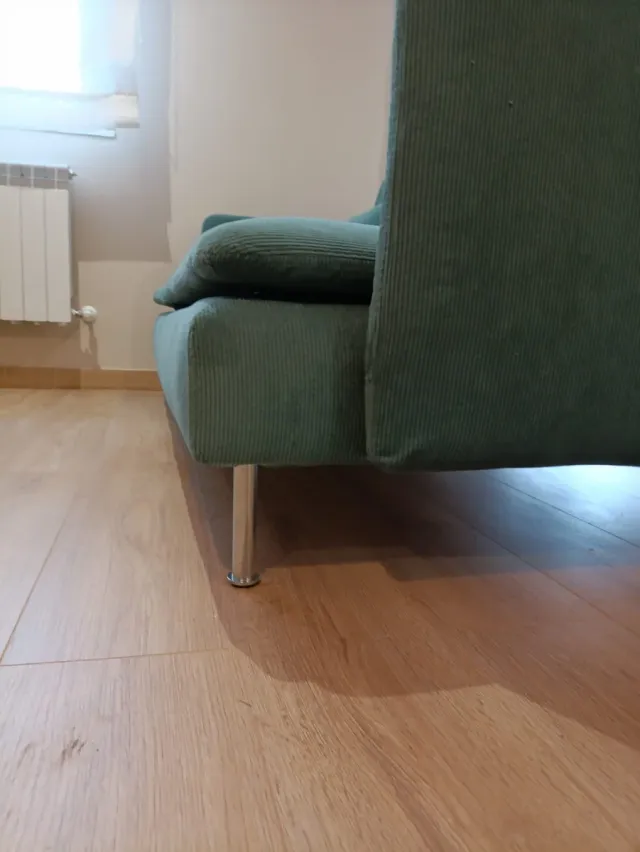 Sofá IKEA SÖDERHAMN 3 plazas verde turquesa