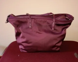 Bolso grande mujer púrpura/rojo