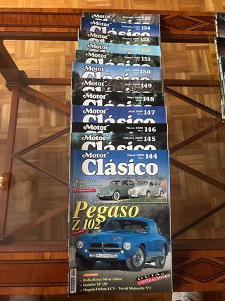 REVISTAS MOTOR CLÁSICO DE LOS AÑOS Y MESES