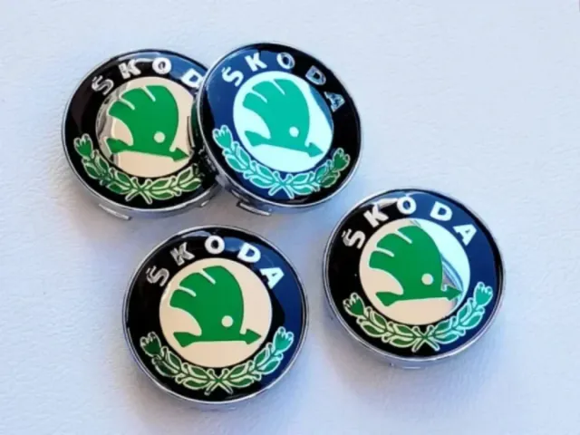 60mm Tapabujes Skoda Centro de Ruedas Llantas