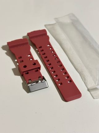 Correa Casio G-SHOCK Roja