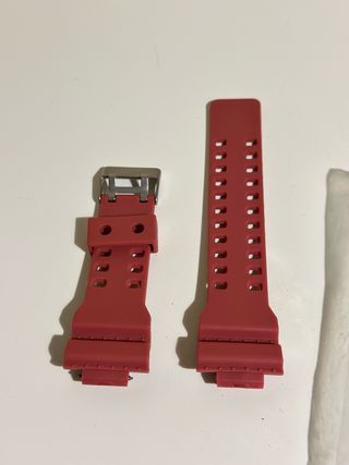 Correa Casio G-SHOCK Roja