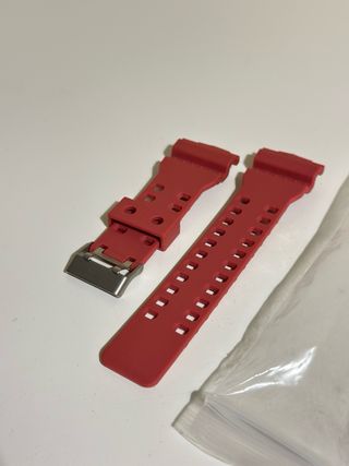 Correa Casio G-SHOCK Roja
