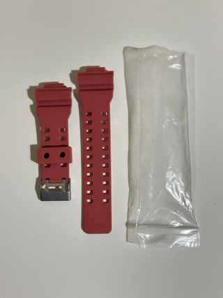 Correa Casio G-SHOCK Roja