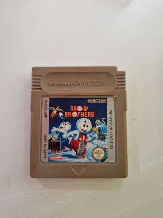 Snow Brothers Game Boy Capcom DMG-SJ-ESP