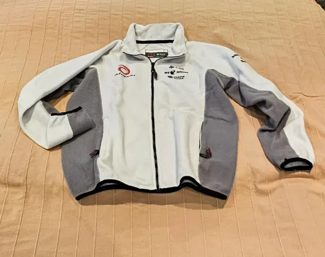 Sudadera Polar North Sails Gris y Blanca