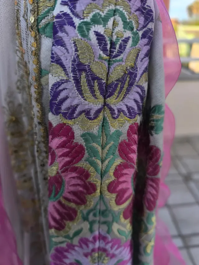 Traje de Fallera bordado