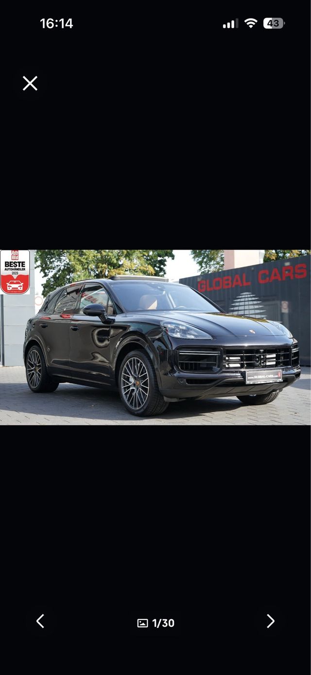 PORSCHE CAYENNE TURBO CERAMIC BRAKES 2019 549 CVS