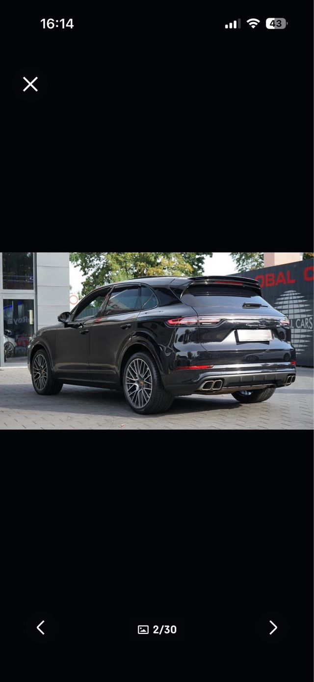 PORSCHE CAYENNE TURBO CERAMIC BRAKES 2019 549 CVS