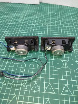 Pareja de altavoces pequeños