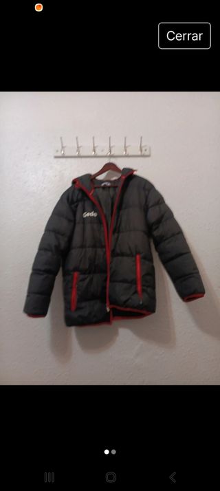Chaqueta Gedo Talla M Negra y Roja