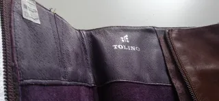 Botas de cuero marrones  Tacón 5 cms