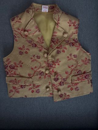 Chaleco abierto Fallero Niño Talla 8