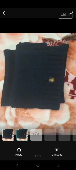 Sciarpa Refrigiwear Nera