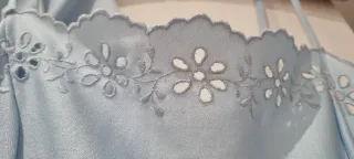 Conjunto bata y camisón azul Talla M