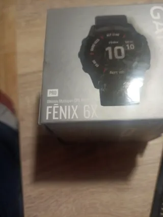 Garmin Fenix 6X Pro 51mm Negro/Plata