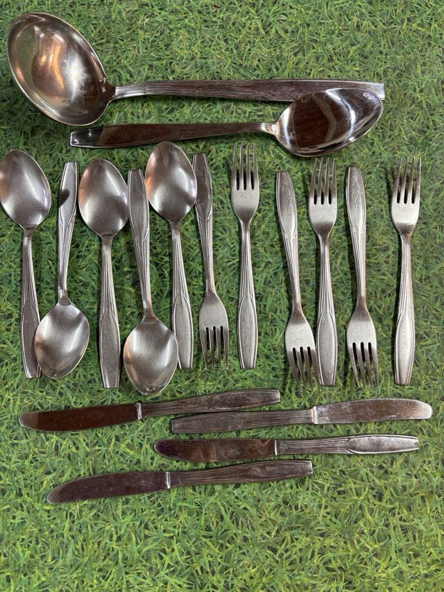 Cubertería Inoxidable 17 Piezas un un