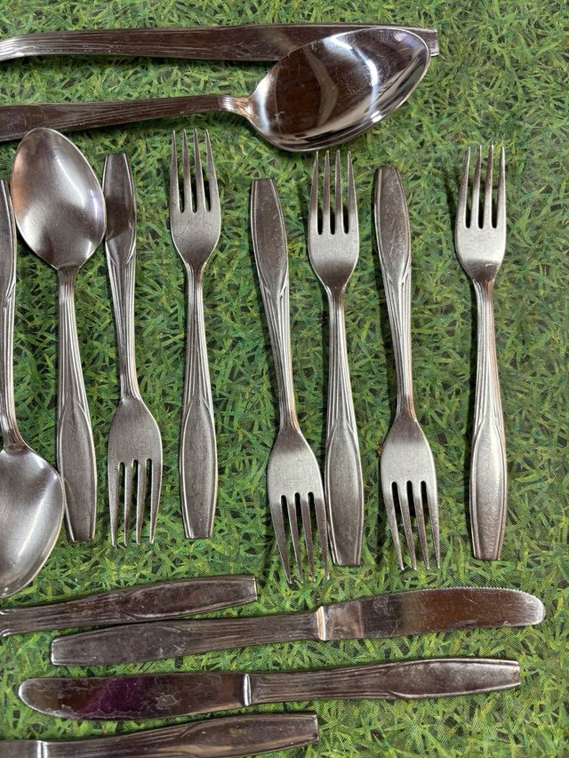 Cubertería Inoxidable 17 Piezas un un