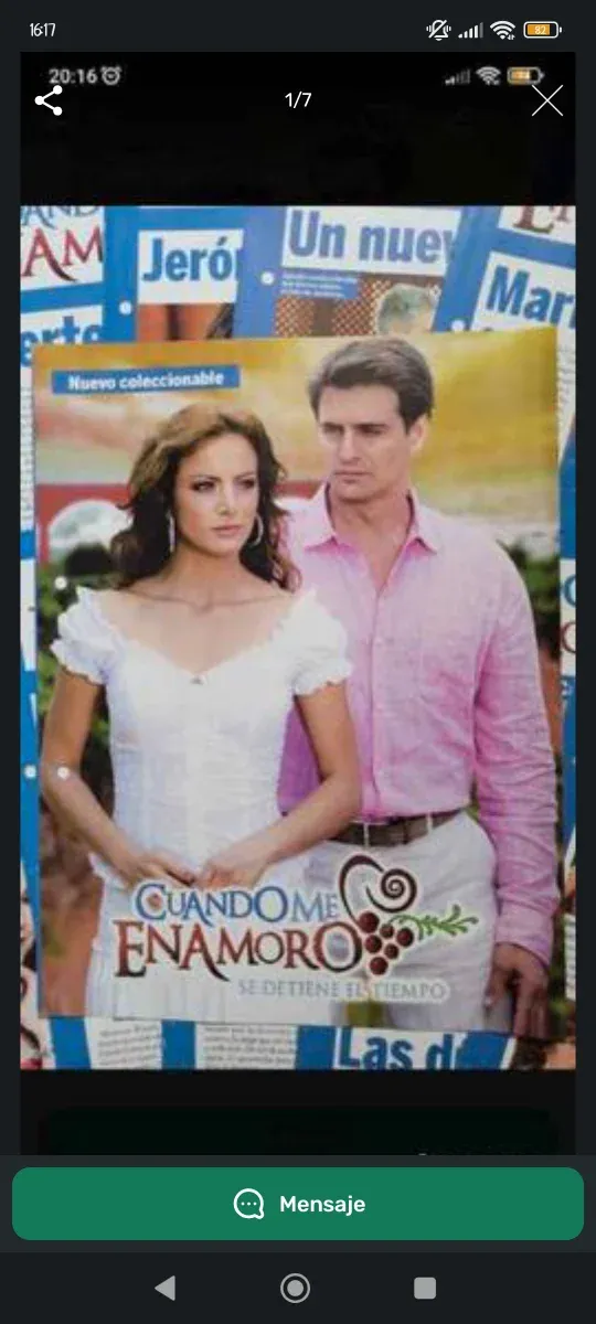 Estoy buscando estos coleccionables de telenovelas