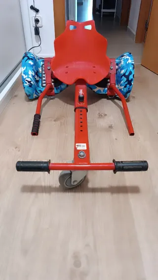 Hoverboard con Hoverkart Rojo