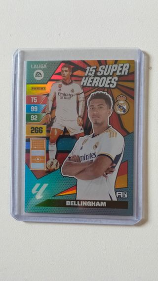 Card Bellingham. Super Héroe. Adrenalyn 23/24
